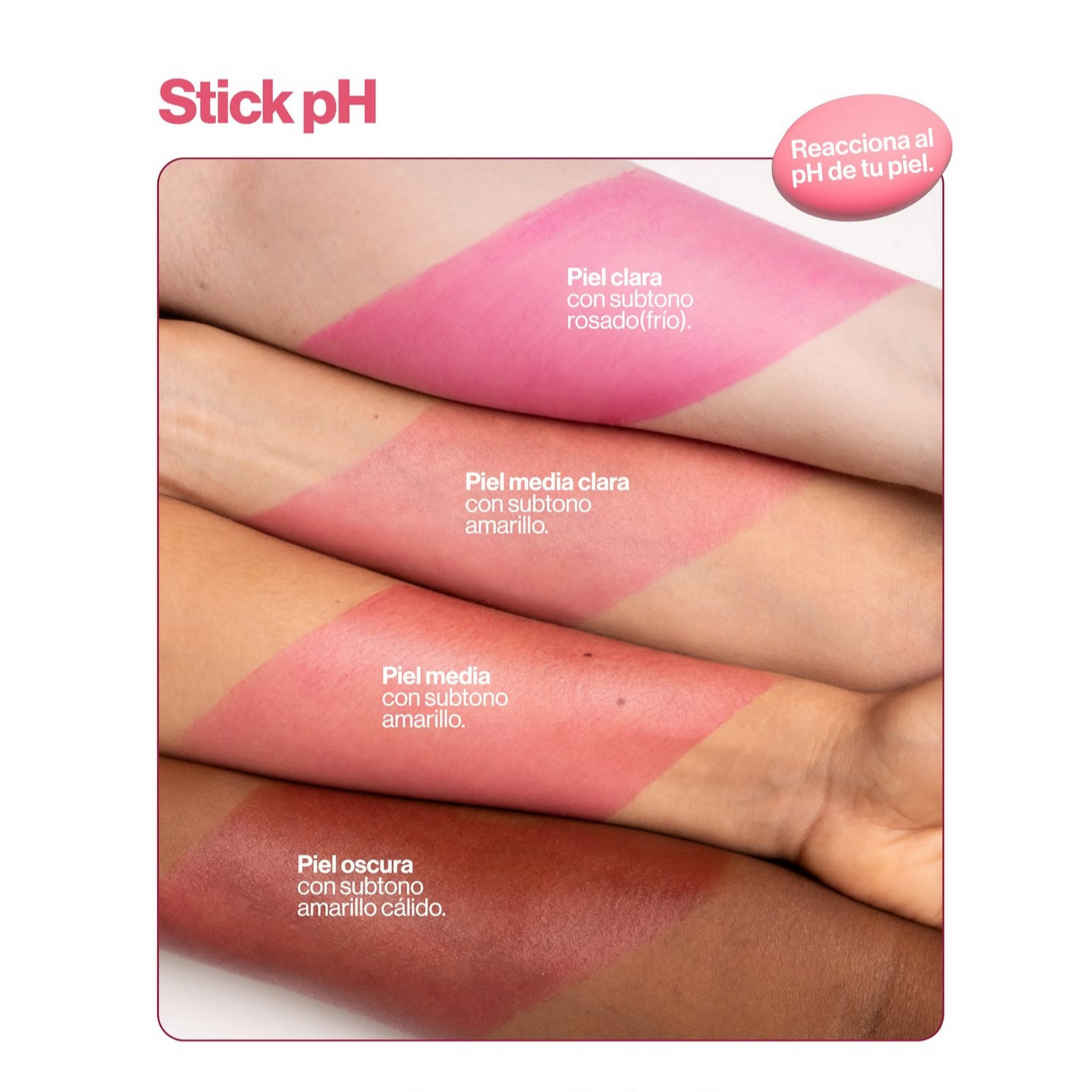 Rubor Stick pH Reactive Atenea