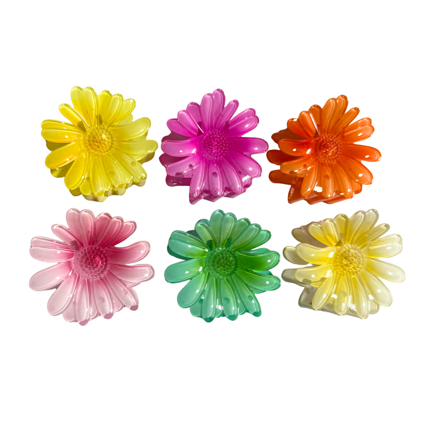 Hair Clip Flor Margarita