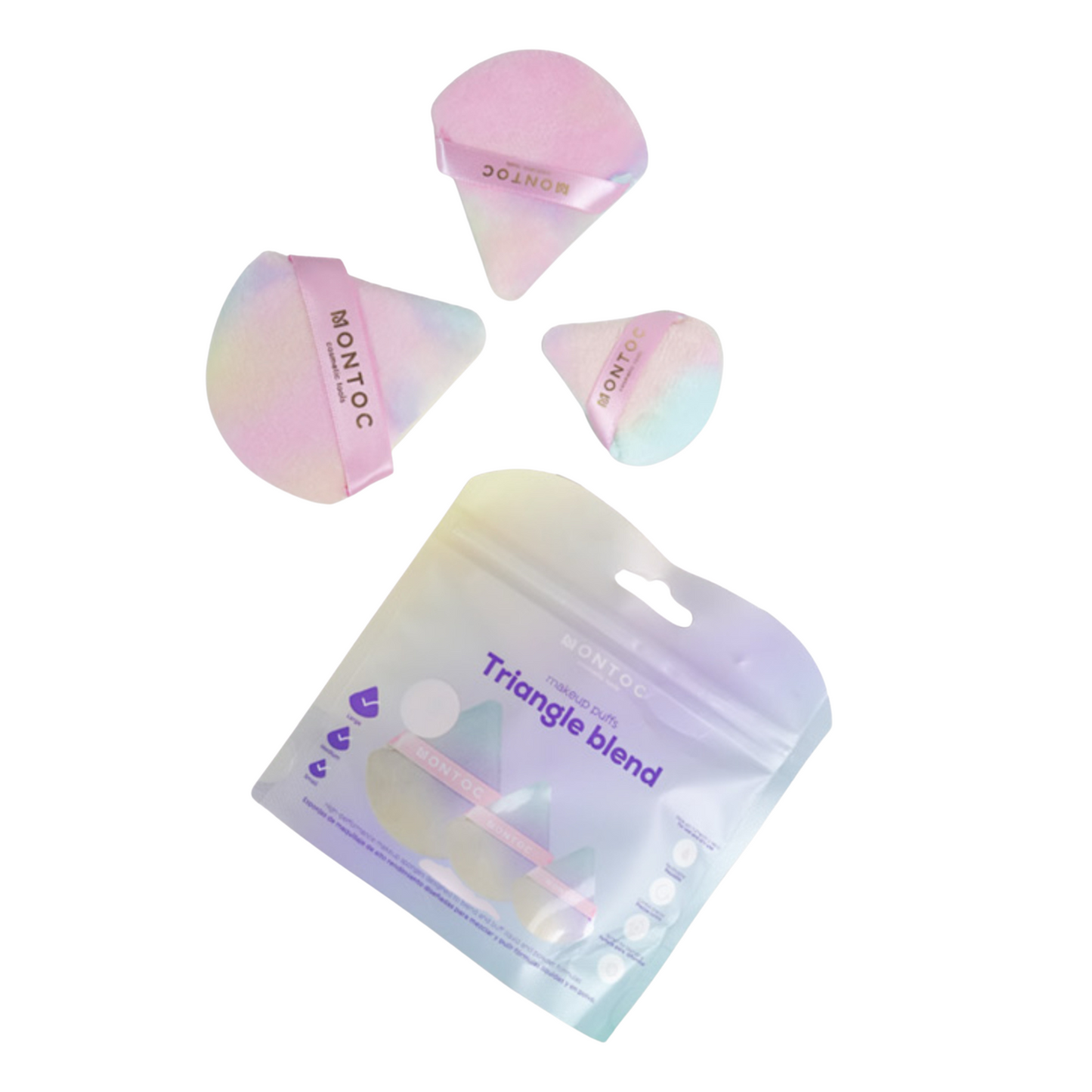 Kit X3 Borlas Triangular Montoc