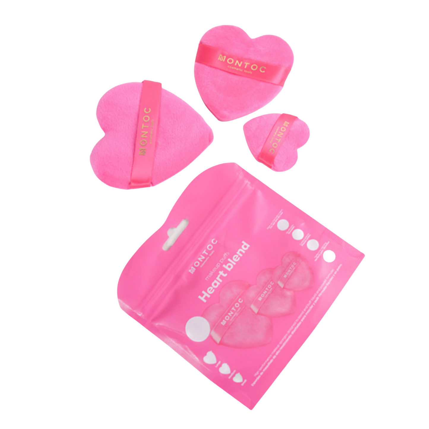 Kit X3 Borlas Corazón Montoc