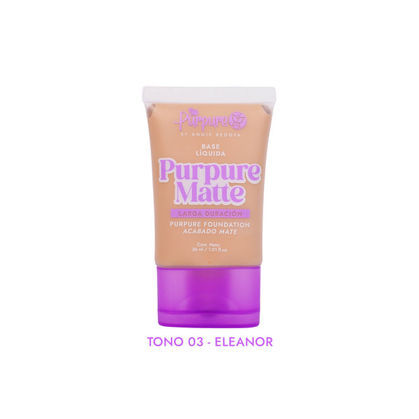 Base Líquida Matte Purpure