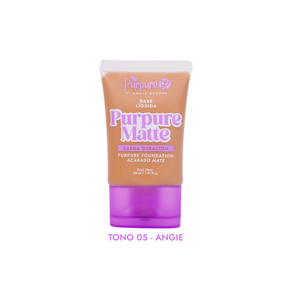 Base Líquida Matte Purpure