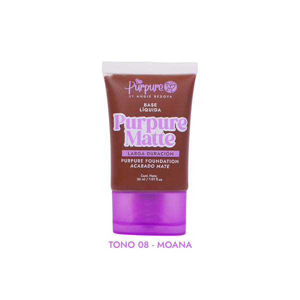 Base Líquida Matte Purpure