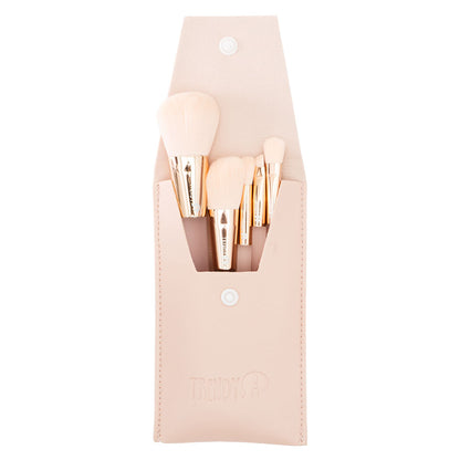 Kit X5 Brochas Cristal Trendy