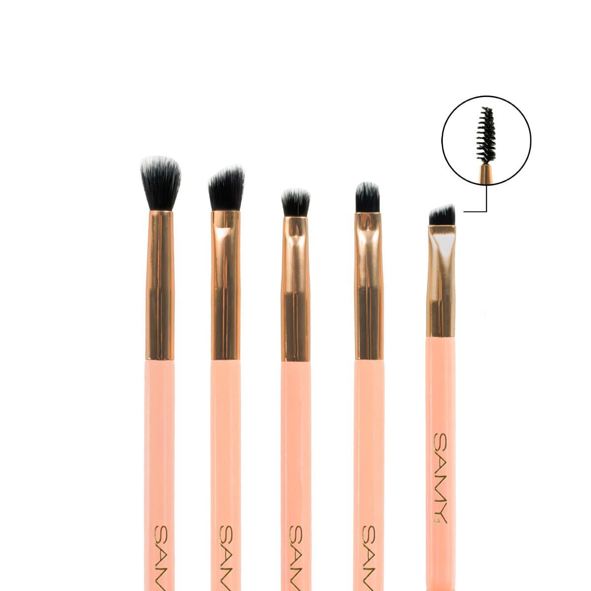 Kit X10 Brochas Sunset Glam Samy