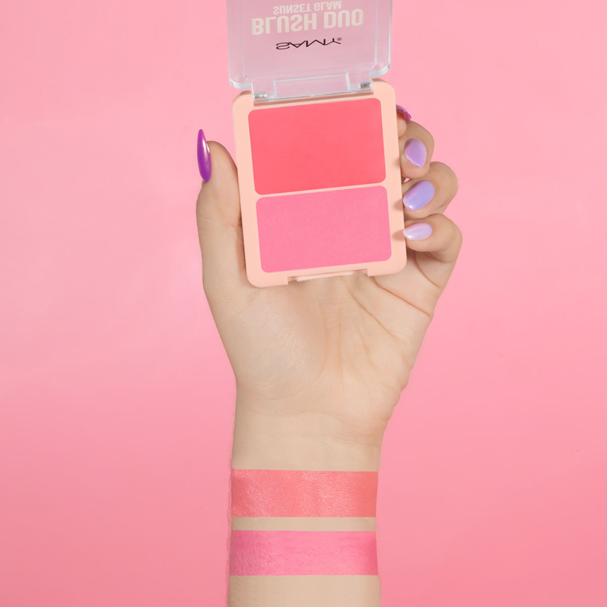 Rubor 2 en 1 Sunset Glam Samy