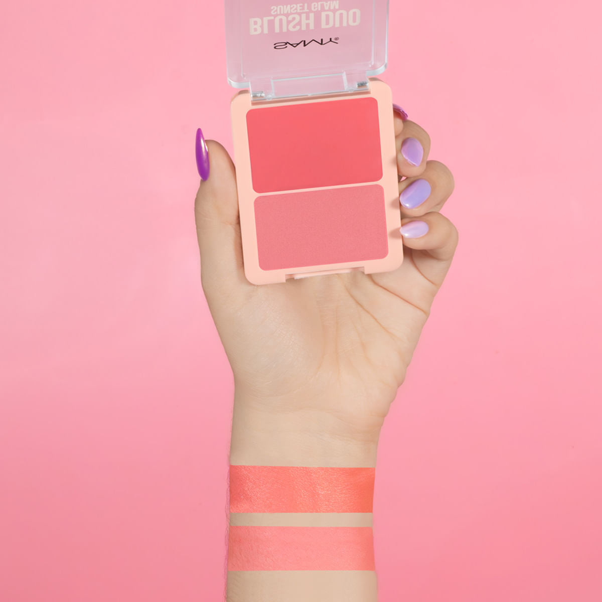 Rubor 2 en 1 Sunset Glam Samy
