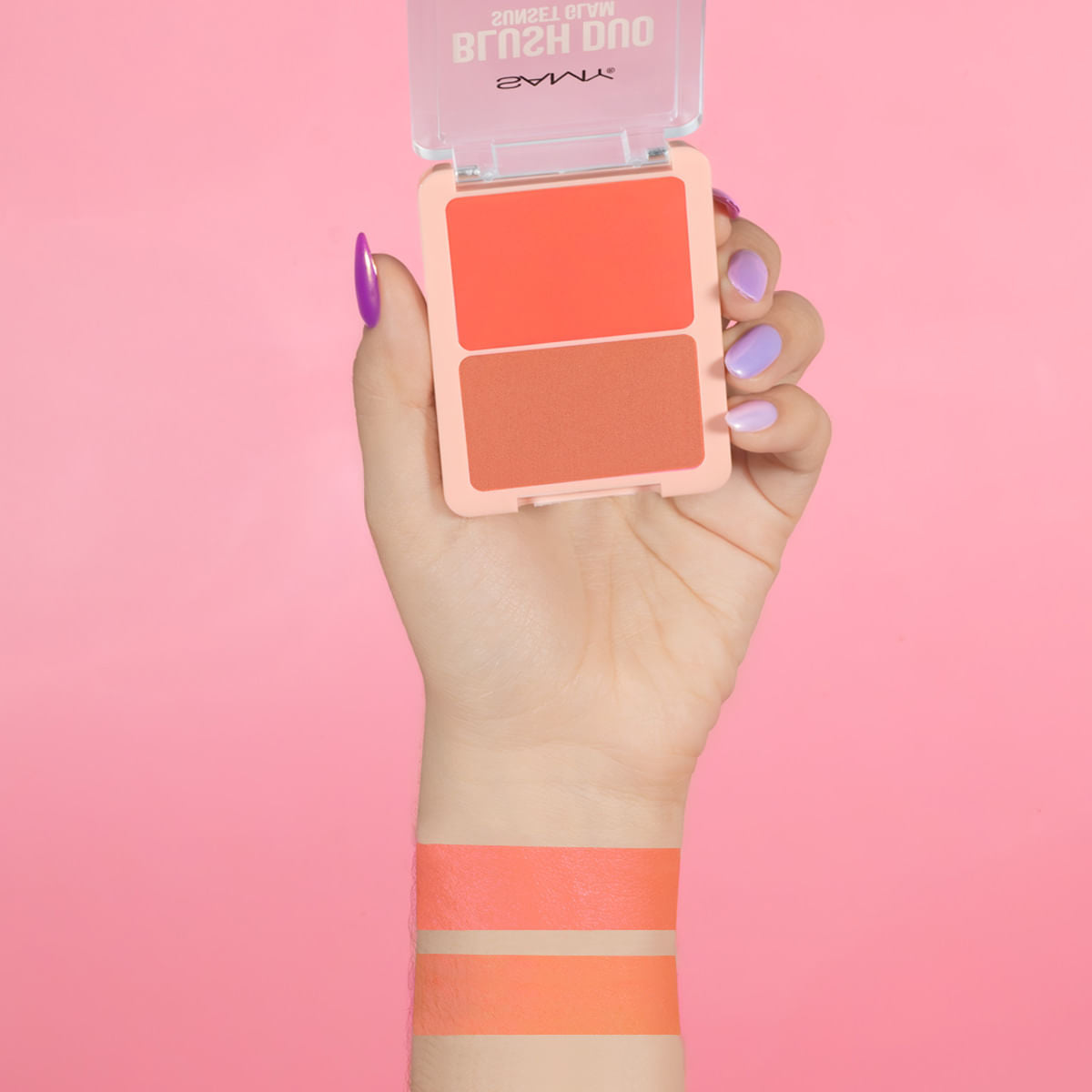 Rubor 2 en 1 Sunset Glam Samy