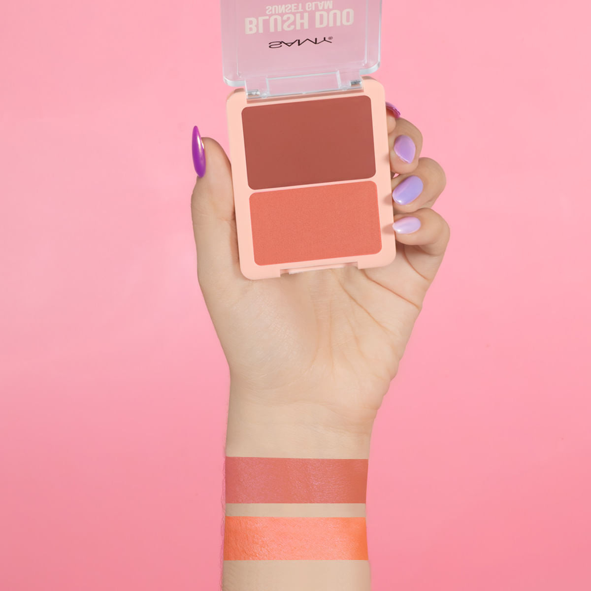 Rubor 2 en 1 Sunset Glam Samy