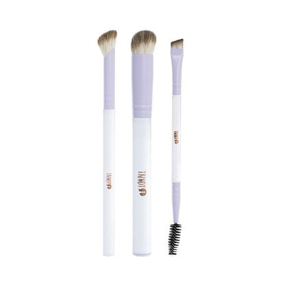 Kit X3 Brochas Básico Lila Trendy