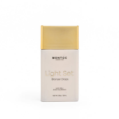 Bronceador Líquido Bronzer Drops Light Set Montoc