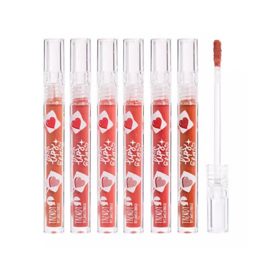 Gloss Red Lips Trendy