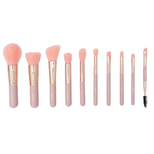 Kit X10 Brochas Mini Rosado Trendy