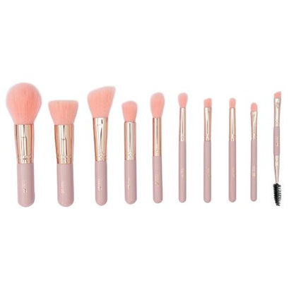 Kit X10 Brochas Mini Rosado Trendy