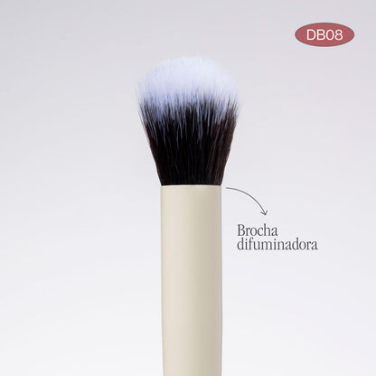 Brocha Duo Glam 08 Difuminadoras Atenea