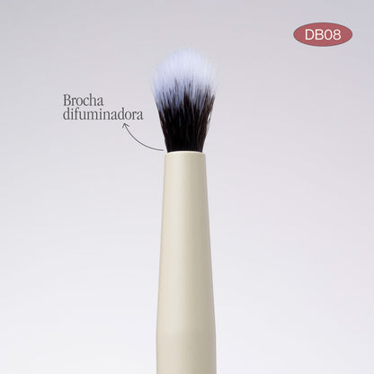 Brocha Duo Glam 08 Difuminadoras Atenea