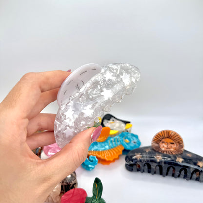 Hair Clip Estrellas, Sol o Luna