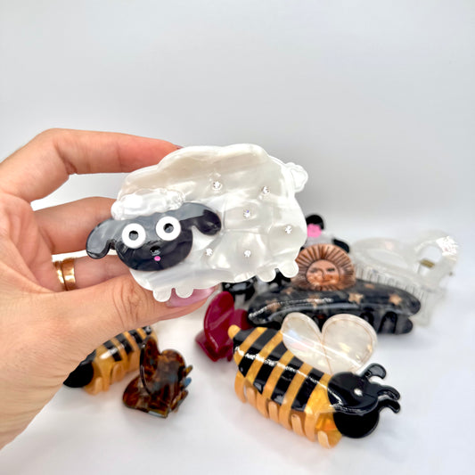Hair Clip Oveja