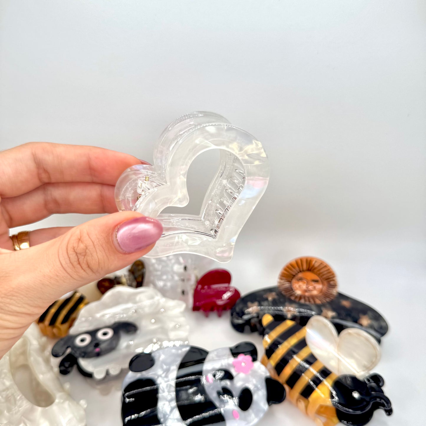 Hair Clip Corazón