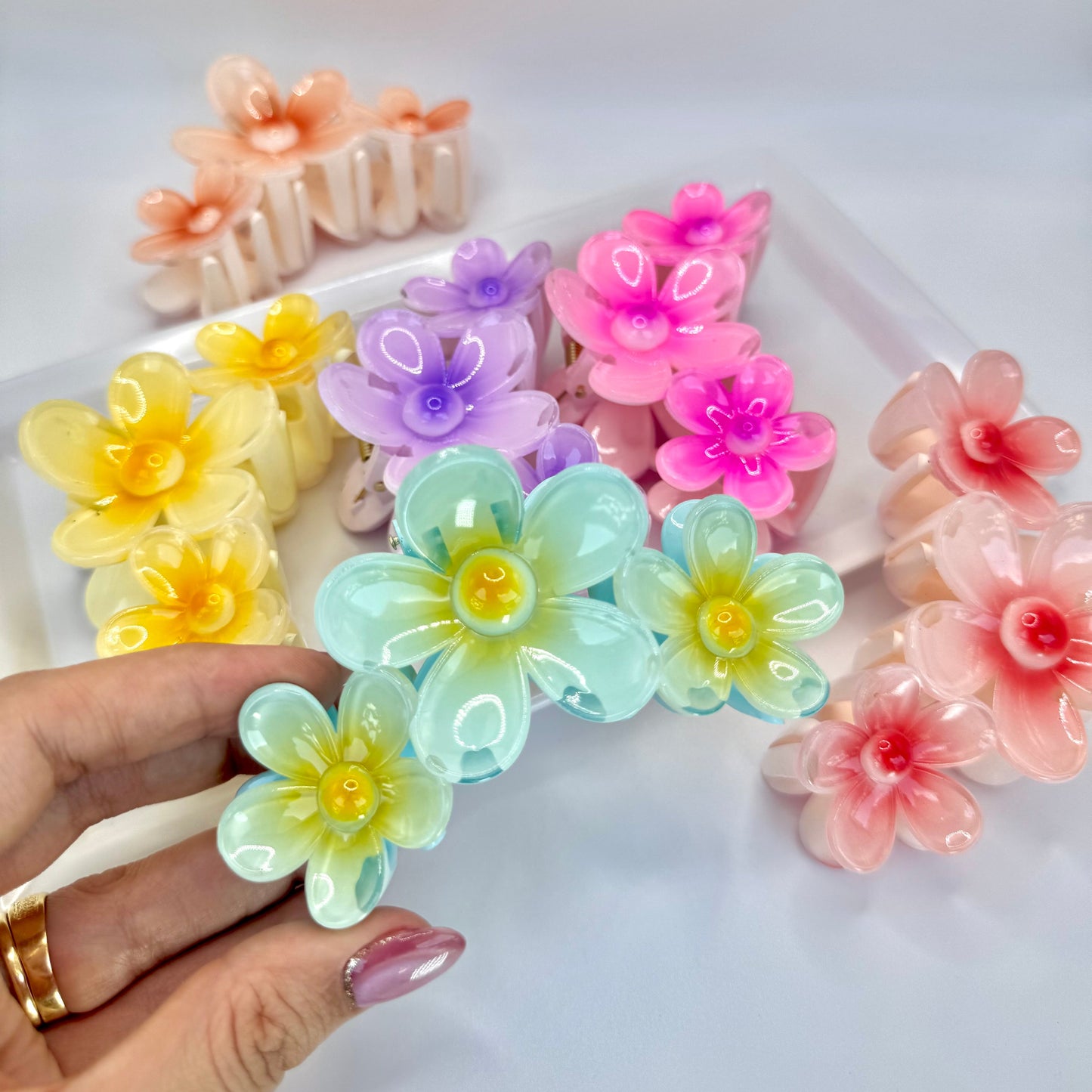 Hair Clip Floral Grande