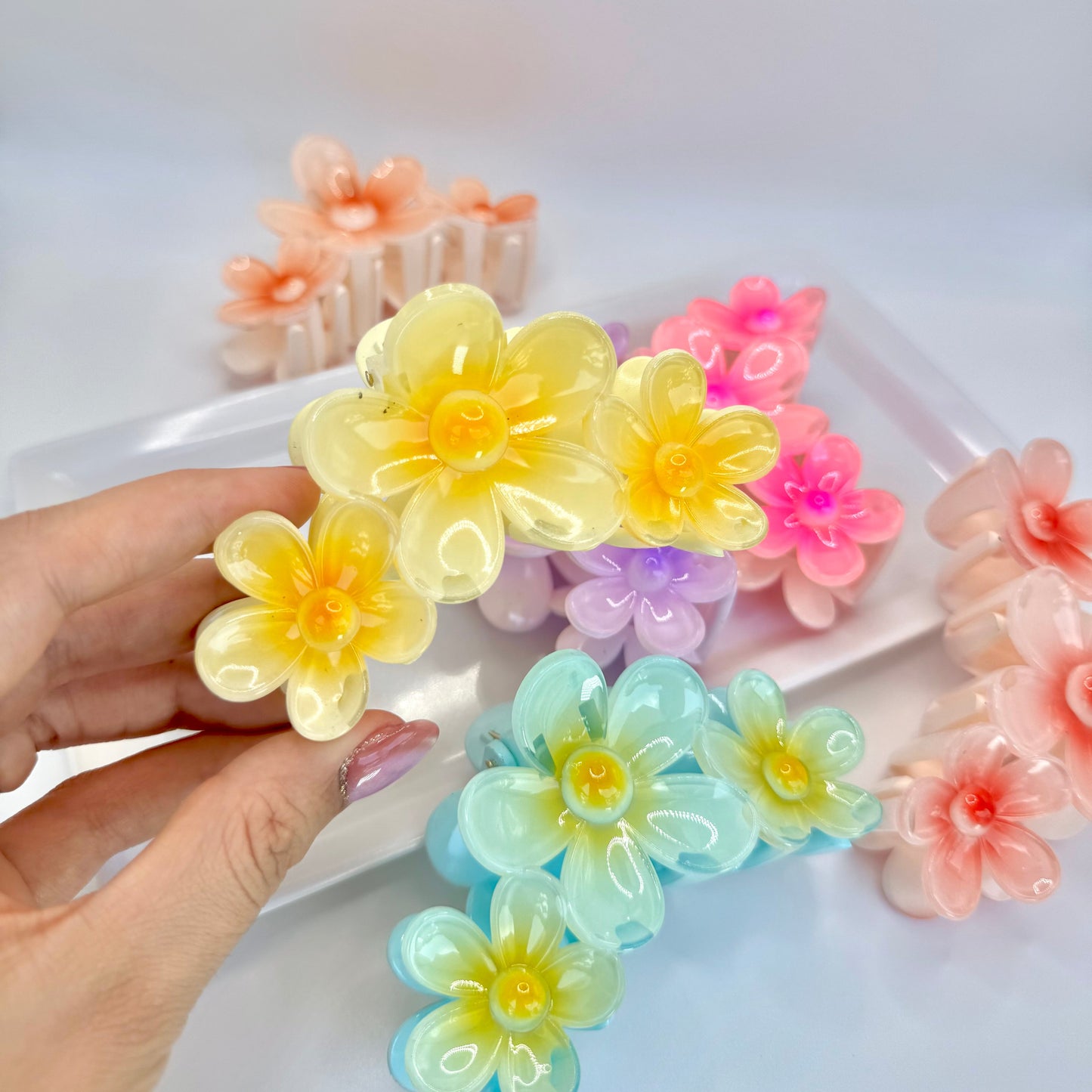 Hair Clip Floral Grande