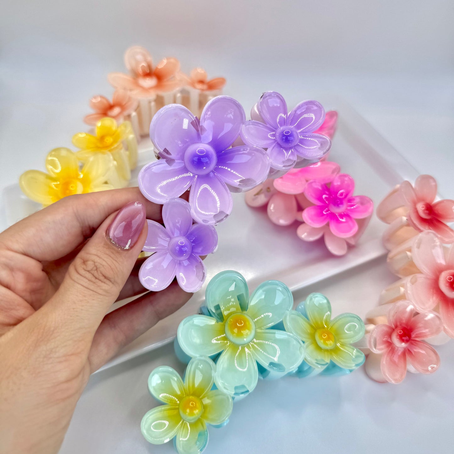 Hair Clip Floral Grande