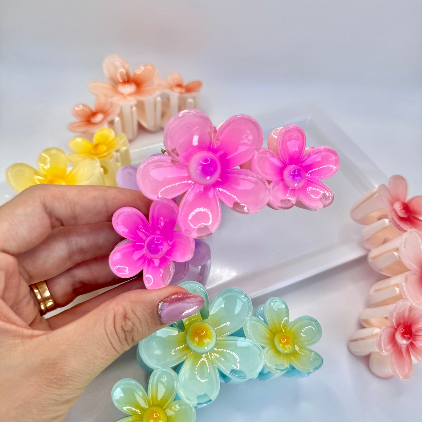 Hair Clip Floral Grande