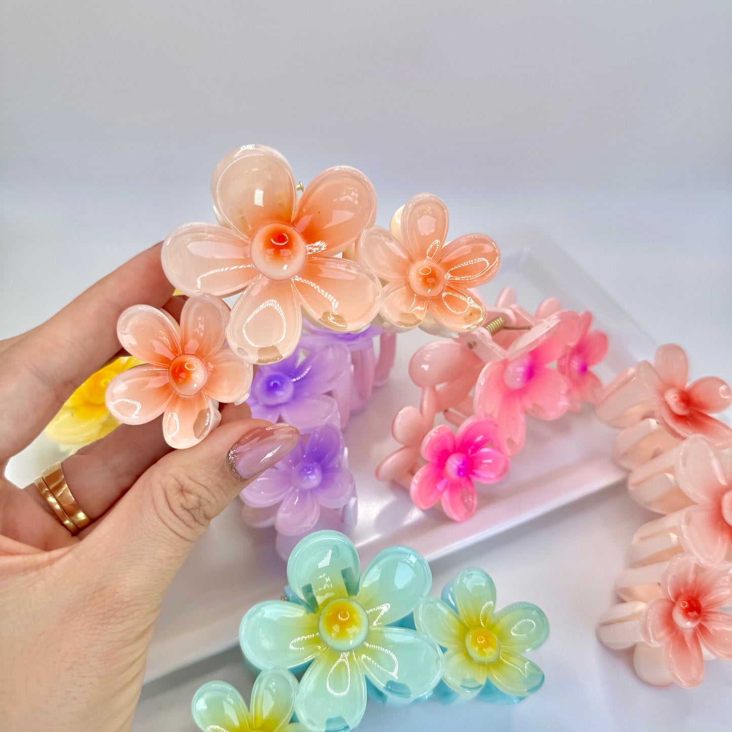 Hair Clip Floral Grande