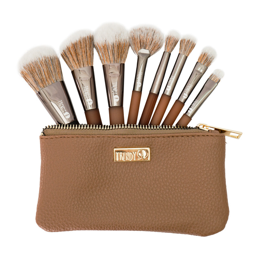 Kit X8 Brochas Café Trendy