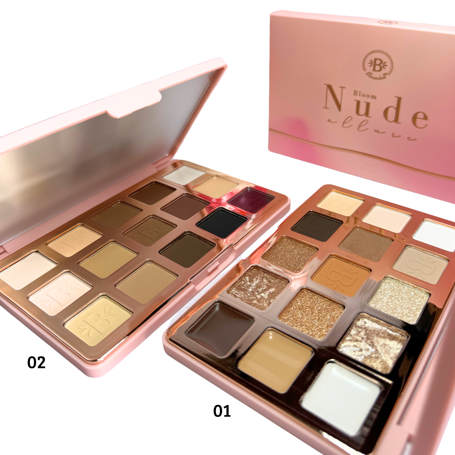 Paleta de Sombras Nude Allure Bloomshell