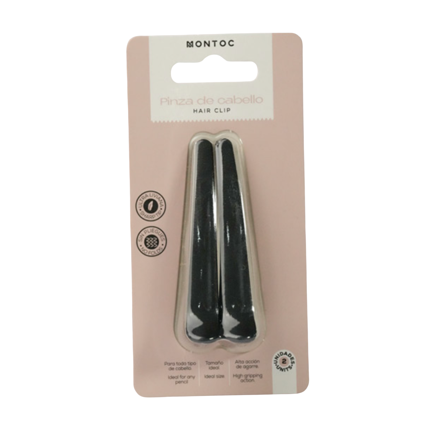 Pinza de Cabello X2 Montoc