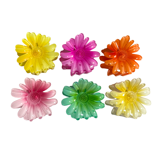 Hair Clip Flor Margarita