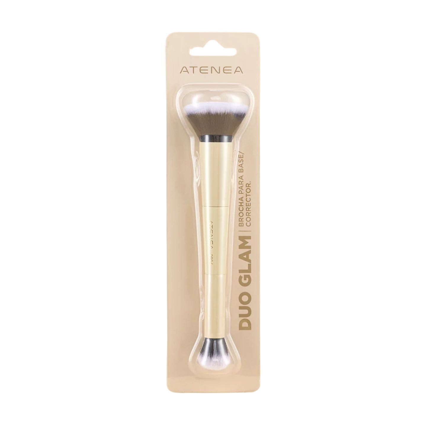 Brocha Duo Glam 04 Kabuki / Corrector Atenea