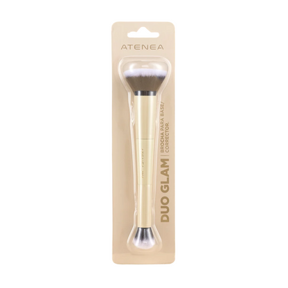 Brocha Duo Glam 04 Kabuki / Corrector Atenea