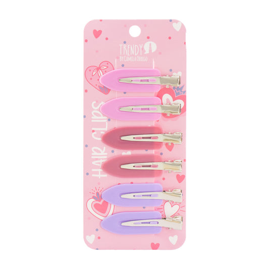 Hair Clips X6 Trendy