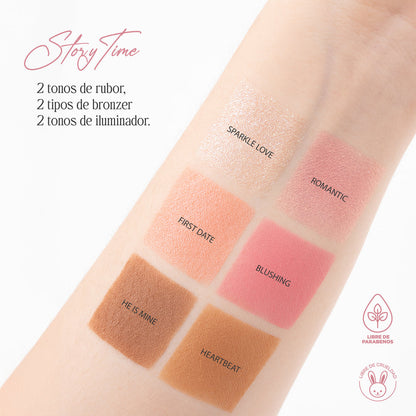 Paleta de Sombras Storytime Atenea