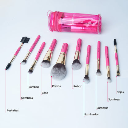Kit X10 Brochas Viajero Ref. Ona Montoc