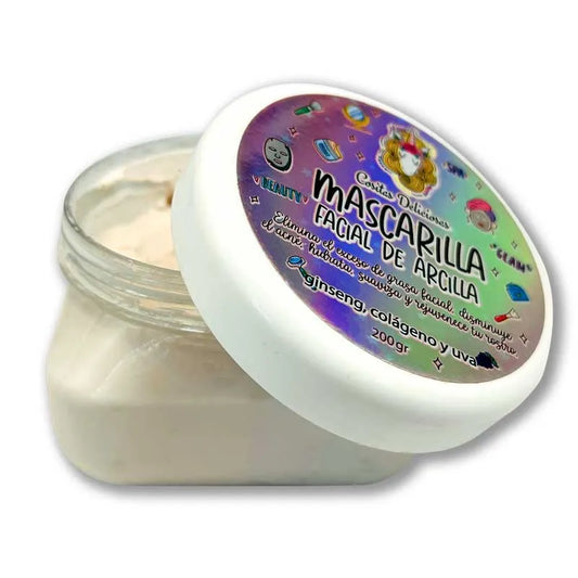 Mascarilla Facial de Arcilla 200 gr Cositas Deliciosas